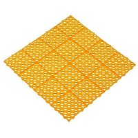 Решётка универсальная Альта-Профиль желтый 0.333х0.333 м.п., 18 шт./уп.