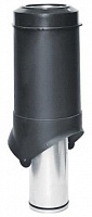 Выход вентиляции Krovent Pipe-VT 150is/700 черный (RAL 9005), 4 шт./уп.