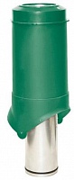 Выход вентиляции Krovent Pipe-VT 150is/700 зеленый (RAL 6005), 4 шт./уп.