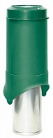 Выход вентиляции Krovent Pipe-VT 150is зеленый (RAL 6005)