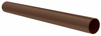 Труба водосточная с муфтой Альта-Профиль Элит коричневый Ø95 4.00 м.п.