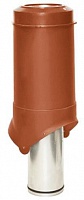 Выход вентиляции Krovent Pipe-VT 150is/700 красно-коричневый (RR 29), 4 шт./уп.