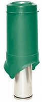 Выход канализации Krovent Pipe VT 125/100is/700 зеленый (RAL 6005), 6 шт/уп.