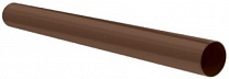 Труба водосточная с муфтой Альта-Профиль Элит коричневый Ø95 3.00 м.п.