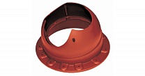 Основание вентиляционной трубы Krovent Base-VT Seam 110 красный (RAL 3009)
