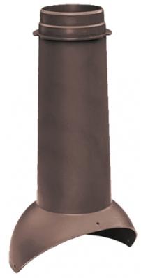 Универсальная труба Krovent Pipe-VT коричневый (RAL 8017)